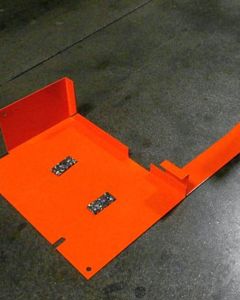 GUARD,BELT,SPROCKET & PAINTED ORANGE